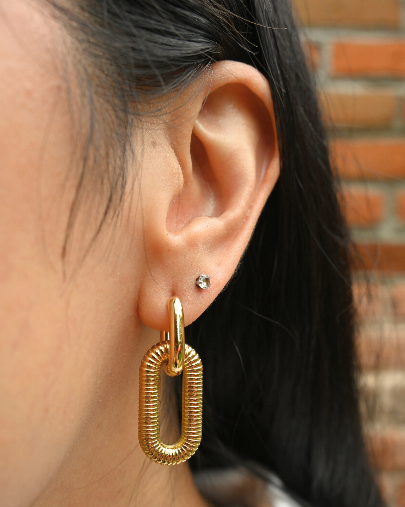 Aretes Althea Gold